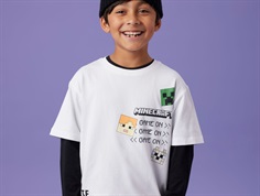 Name It bright white Minecraft t-shirt